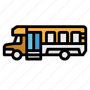 bus, minibus, public, schoolbus, transport