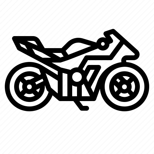 Motorbike, motorcycle, scooter, transport, transportation icon - Download on Iconfinder