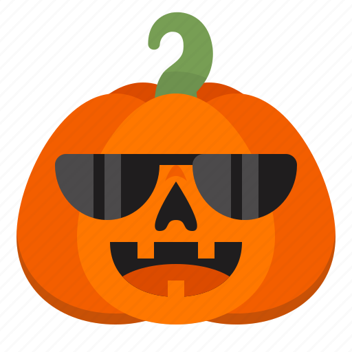 Cool, creepy, emoji, halloween, horror, pumpkin, scary icon - Download on Iconfinder