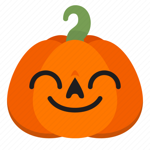 Creepy, cute, emoji, halloween, horror, pumpkin, scary icon - Download on Iconfinder