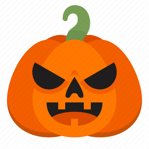 Creepy, emoji, evil, halloween, horror, pumpkin, scary icon - Download on Iconfinder