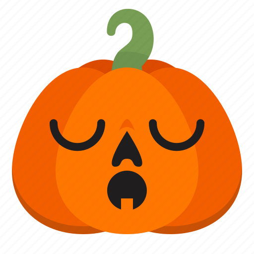 Emoji, ghost, halloween, horror, pumpkin, scary, sleep icon - Download on Iconfinder