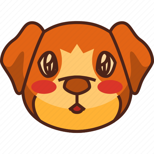 Puppy, eyes, emoji, emoticon, dog, pet, cute icon - Download on Iconfinder