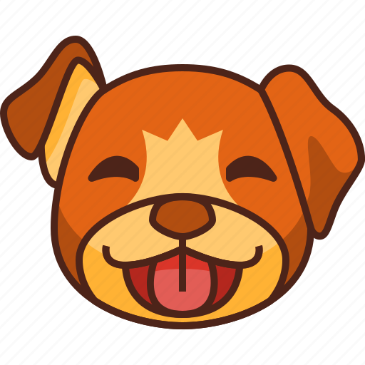 Play, emoji, emoticon, dog, pet, cute, puppy icon - Download on Iconfinder