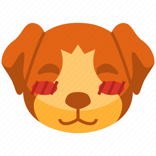 Shy, emoji, emoticon, dog, pet, cute, puppy icon - Download on Iconfinder