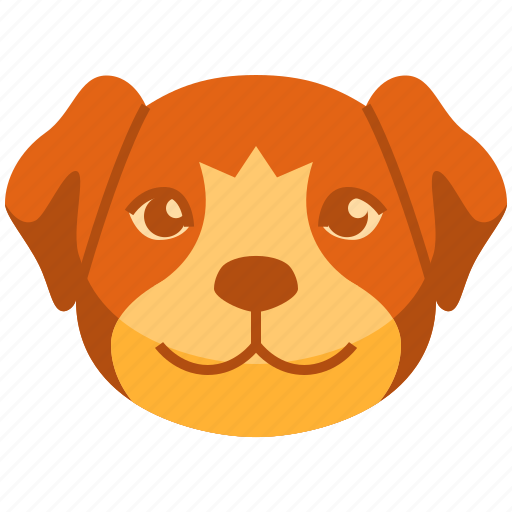 Smile, emoji, emoticon, dog, pet, cute, puppy icon - Download on Iconfinder