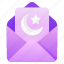 mail, letter, message, greeting card, ramadan 