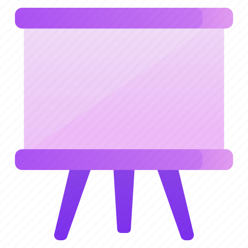 Whiteboard, blackboard, chalkboard, study, presentation icon - Download on Iconfinder