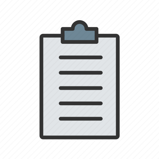Clipboard, task list, checklist, to do, planning, inventory list, work icon - Download on Iconfinder