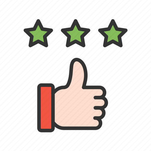 Satisfaction, customer, client, thumbs up, customer satisfaction, positive feedback, feedback icon - Download on Iconfinder