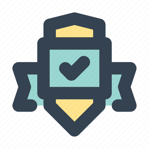 Shield, ribbon, security, protection, secure, safety, protect icon - Download on Iconfinder