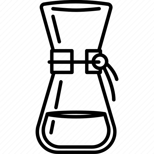 Chemex, coffee, drink, glass, cup, hot icon - Download on Iconfinder