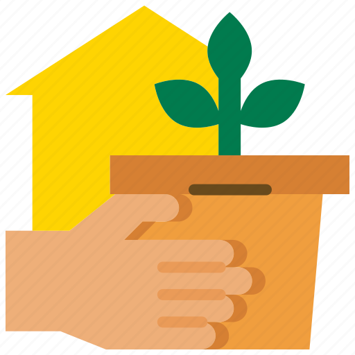 Garden, growth, plant, planting, quarantine, stay at home, stay home icon - Download on Iconfinder