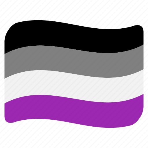 Asexual, flag, queer, ace, lgbt, lgbtq, pride icon - Download on Iconfinder