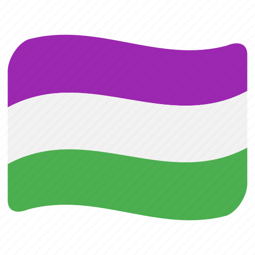 Flag, genderqueer, queer, gq, lgbt, lgbtq, pride icon - Download on Iconfinder