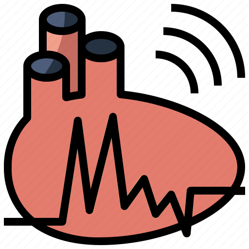 Cardiogram, electrocardiogram, healthcare, heart, medical, pulse, rate icon - Download on Iconfinder