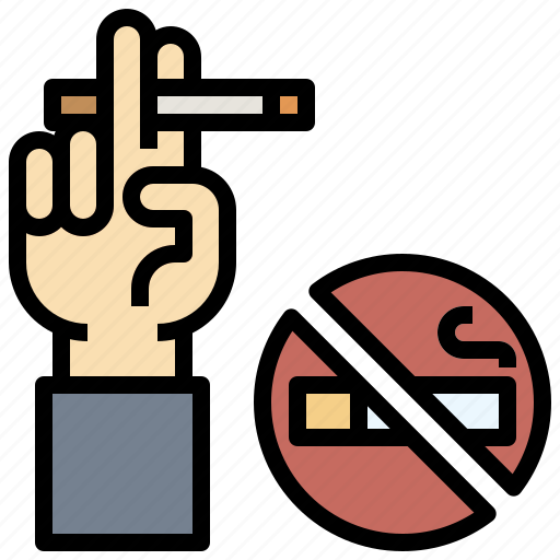 Gestures, hands, healthcare, medical, quit, reject, smoking icon - Download on Iconfinder