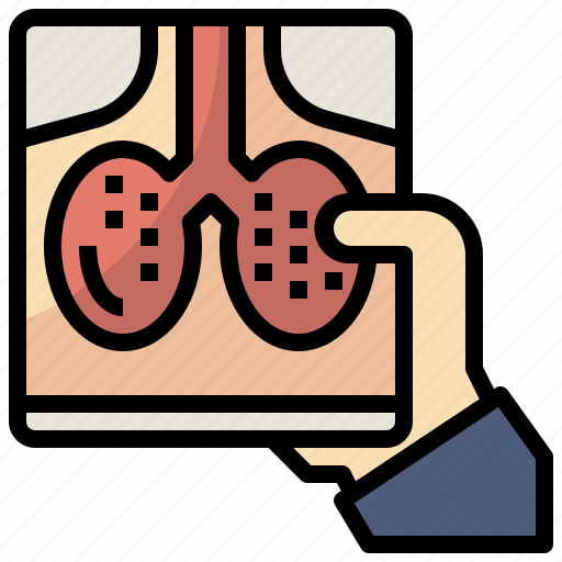 Healthcare, lung, lungs, medical, ray, x icon - Download on Iconfinder