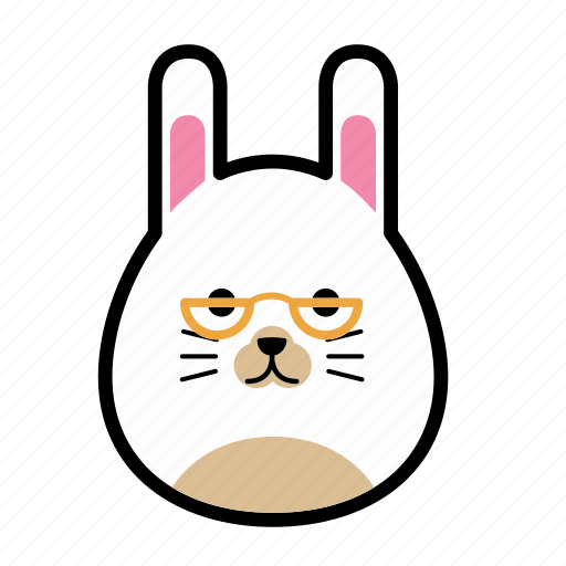 Emoticon, face, rabbit, animal, emoticons, expression, smiley icon - Download on Iconfinder