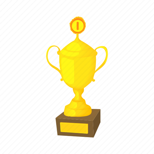 Award, cartoon, competition, cup, gold, golden, success icon - Download on Iconfinder