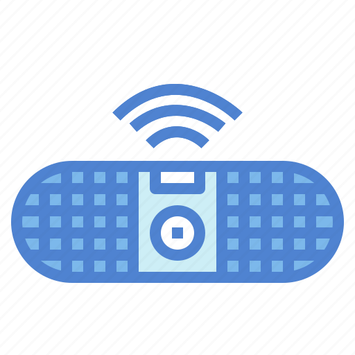 Bluetooth, portable, radio, speaker, wireless icon - Download on Iconfinder