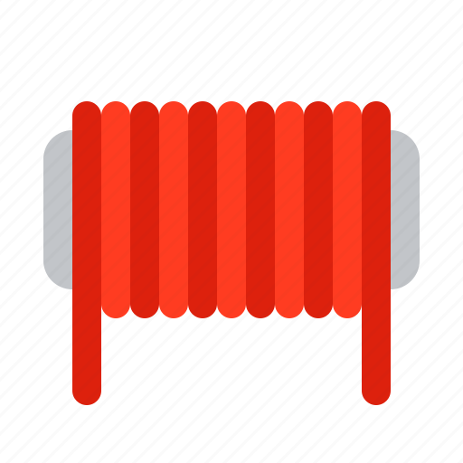 Coil, conductor, inductor, wire icon - Download on Iconfinder