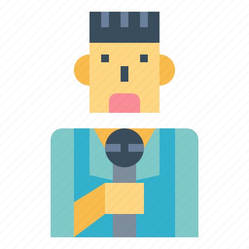 Jobs, journalist, professions, reporter icon - Download on Iconfinder