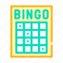 bingo, car, card, gambling, raffle, win