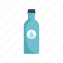beverage, blue, bottle, clean, container, plastic, water