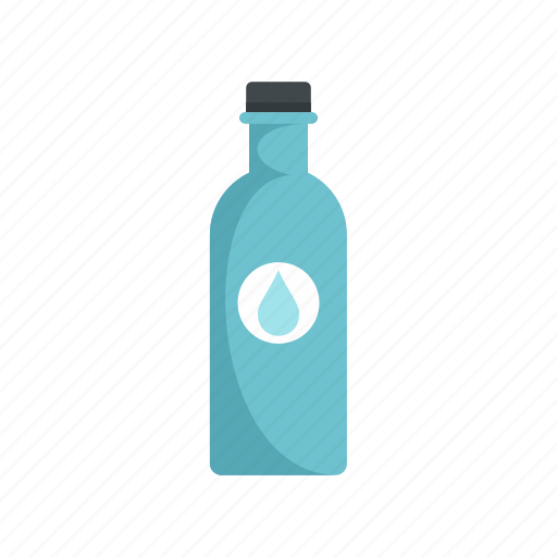 Beverage, blue, bottle, clean, container, plastic, water icon - Download on Iconfinder