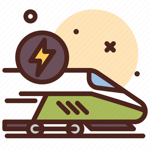 Electric, train, travel icon - Download on Iconfinder