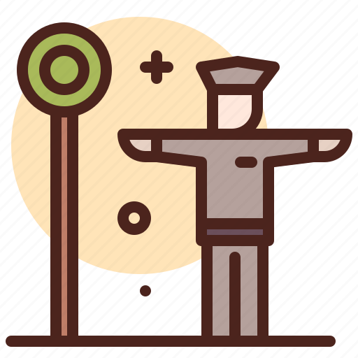 Officer, sign, train, travel icon - Download on Iconfinder