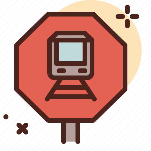 Road, sign3, train, travel icon - Download on Iconfinder