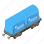 cargo, isometric, object, train, transport, transportation, wagon 