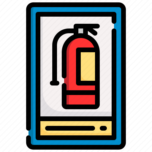 Fire, extinguisher, emergency, firefighting, safety, security icon - Download on Iconfinder