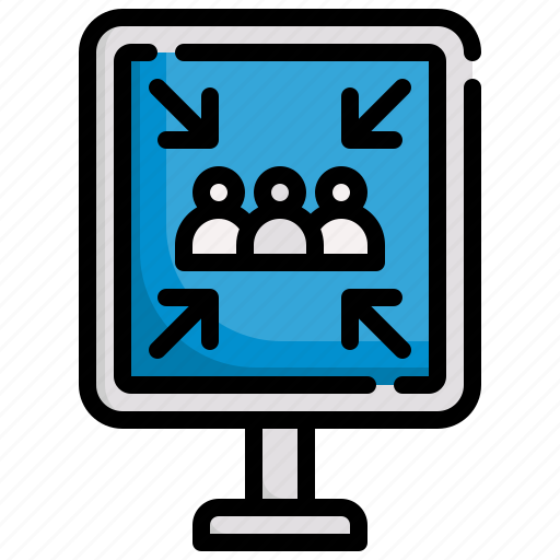 Meeting, point, assembly, arrows, travel, signaling icon - Download on Iconfinder