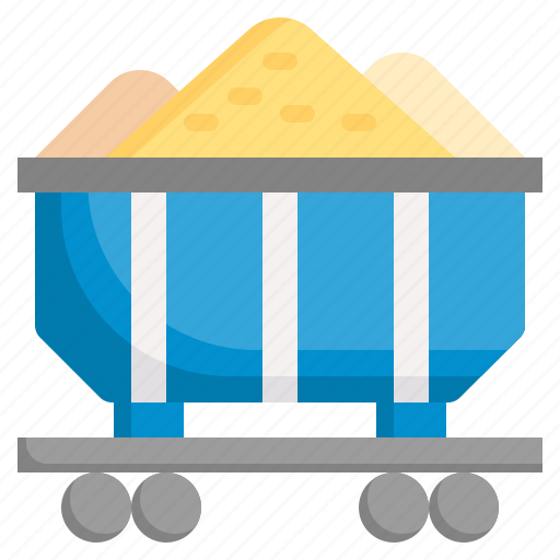 Cargo, train, commute, transportation icon - Download on Iconfinder
