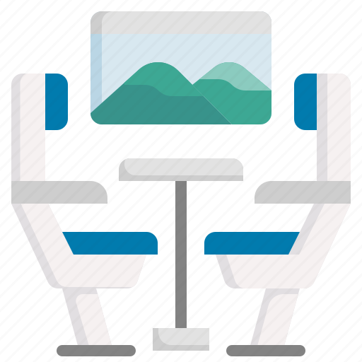 Seats, train, station, furniture, household, waiting, room icon - Download on Iconfinder