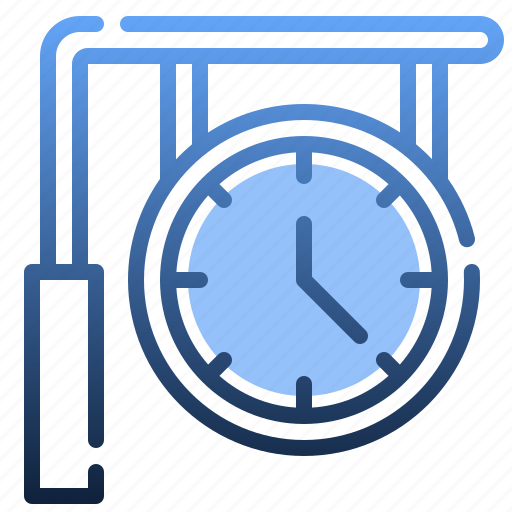 Clock, transportation, time, and, date, platform, timetable icon - Download on Iconfinder