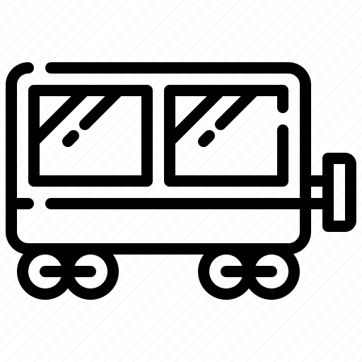 Wagon, train, freight, shipping, and, delivery, transportation icon - Download on Iconfinder