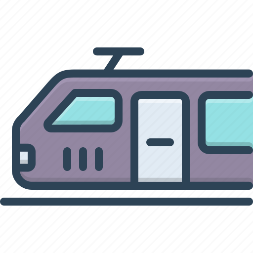 Electric, electric engine, engine, fuel, metro, train, transport icon - Download on Iconfinder