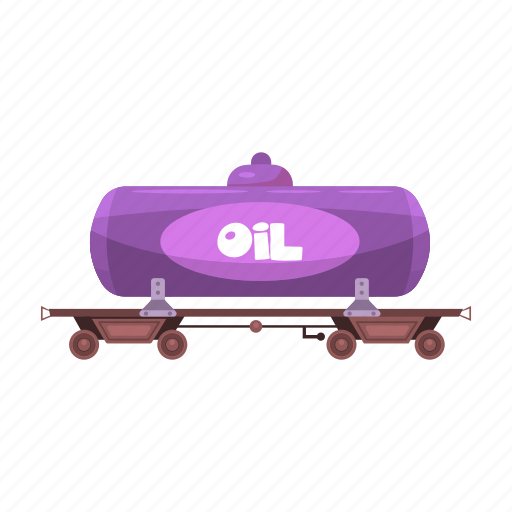 Railway, station, tank, transport, vehicle, wagon icon - Download on Iconfinder