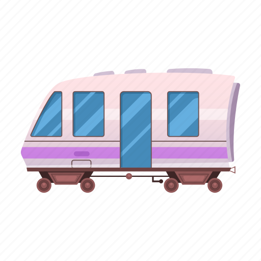 Electric locomotive, railway, road, transport, transportation, vehicle, wagon icon - Download on Iconfinder