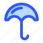 forecast, protection, rain, rainy, umbrella 