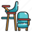baby, chair, child, kid, seat, sitting 