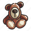 baby, bear, brown, childhood, soft, teddy, toy 