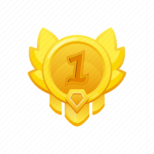 Rank, badge, award, medal, cup, level, winner icon - Download on Iconfinder