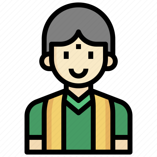 Man, ethnic, indian, traditional, people icon - Download on Iconfinder