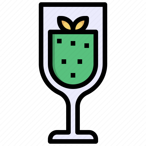 Pudina, chaas, traditional, glass, drink icon - Download on Iconfinder