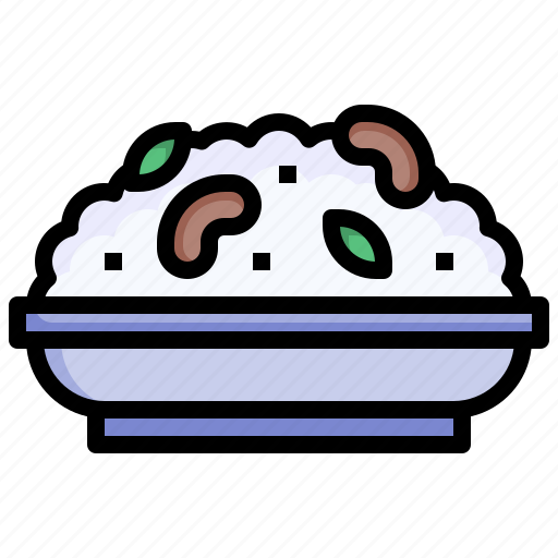 Shahi, pulao, gastronomy, traditional, food, oriental icon - Download on Iconfinder